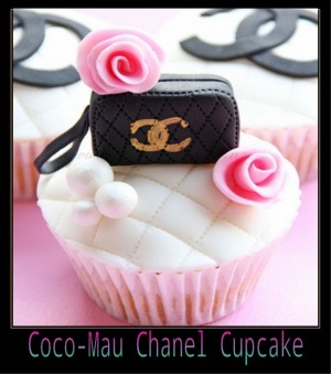 Coco-Mau Chanel Cupcakes